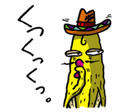 Banana for the feeling blue. sticker #4181745