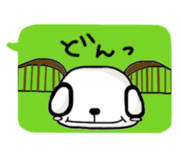 Sticker of a silkworm sticker #4181763