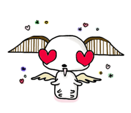 Sticker of a silkworm sticker #4181764