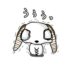 Sticker of a silkworm sticker #4181779