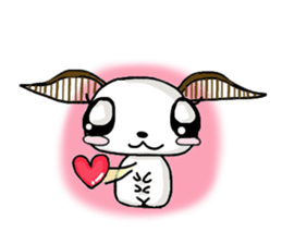 Sticker of a silkworm sticker #4181788