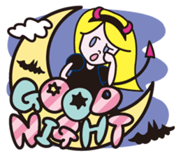 KAWAII monster & Halloween sticker #4181953