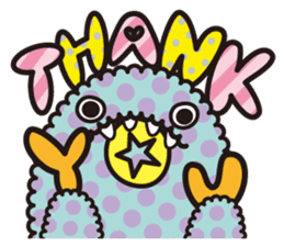 KAWAII monster & Halloween sticker #4181954