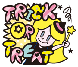 KAWAII monster & Halloween sticker #4181956
