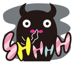KAWAII monster & Halloween sticker #4181959