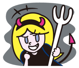 KAWAII monster & Halloween sticker #4181967