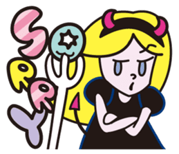 KAWAII monster & Halloween sticker #4181968