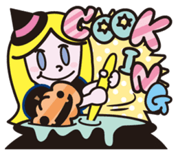 KAWAII monster & Halloween sticker #4181974
