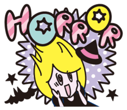 KAWAII monster & Halloween sticker #4181979
