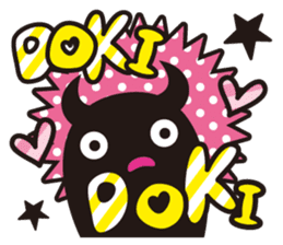 KAWAII monster & Halloween sticker #4181982