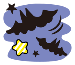 KAWAII monster & Halloween sticker #4181983