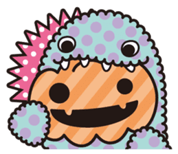 KAWAII monster & Halloween sticker #4181984