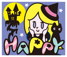 KAWAII monster & Halloween sticker #4181986
