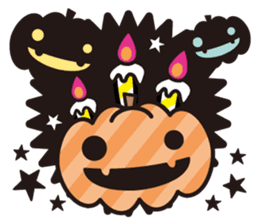 KAWAII monster & Halloween sticker #4181990