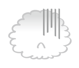 Warm fuzzy Sheep sticker #4182481