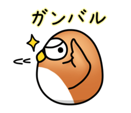 roly poly Egg Owl sticker #4183289