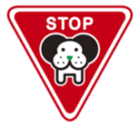 nose of green sticker #4183709