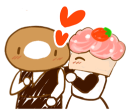 Doughnut & Cupcake sticker #4183734