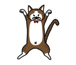 Cat MOCHI sticker #4183935