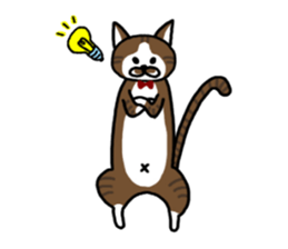 Cat MOCHI sticker #4183943