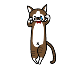 Cat MOCHI sticker #4183944