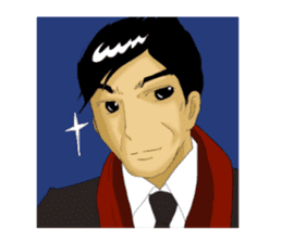 Sticker of voice actor Jouji NakataPart2 sticker #4183974