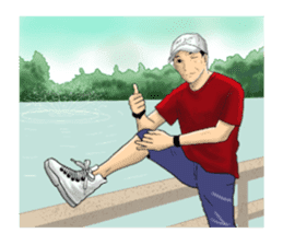 Sticker of voice actor Jouji NakataPart2 sticker #4183985