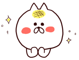 Meronpan Cat Sticker. sticker #4184232
