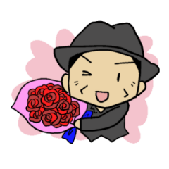 Sticker of voice actor Jouji Nakata No.4