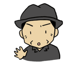 Sticker of voice actor Jouji Nakata No.4 sticker #4184272