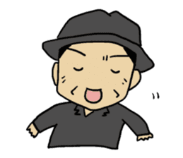 Sticker of voice actor Jouji Nakata No.4 sticker #4184274