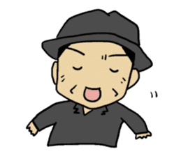 Sticker of voice actor Jouji Nakata No.4 sticker #4184274
