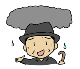 Sticker of voice actor Jouji Nakata No.4 sticker #4184277