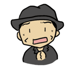 Sticker of voice actor Jouji Nakata No.4 sticker #4184284