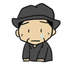 Sticker of voice actor Jouji Nakata No.4 sticker #4184287