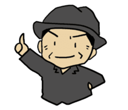 Sticker of voice actor Jouji Nakata No.4 sticker #4184288