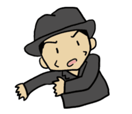 Sticker of voice actor Jouji Nakata No.4 sticker #4184289