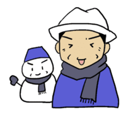 Sticker of voice actor Jouji Nakata No.4 sticker #4184297