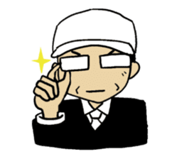 Sticker of voice actor Jouji Nakata No.4 sticker #4184304