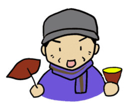 Sticker of voice actor Jouji Nakata No.4 sticker #4184305