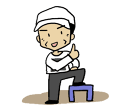 Sticker of voice actor Jouji Nakata No.4 sticker #4184309