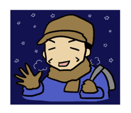 Sticker of voice actor Jouji Nakata No.4 sticker #4184311