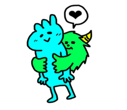 sweet monsters sticker #4184464
