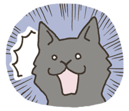 A Cat! A Cat! A Cat! sticker #4184562