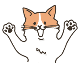 A Cat! A Cat! A Cat! sticker #4184574