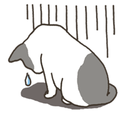 A Cat! A Cat! A Cat! sticker #4184576