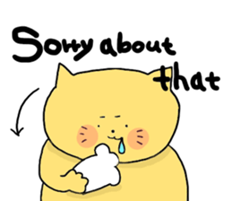 Yodareneko14 sticker #4184837