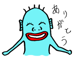 blue guy sticker #4185156