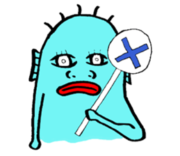 blue guy sticker #4185165