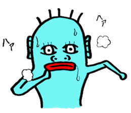 blue guy sticker #4185170